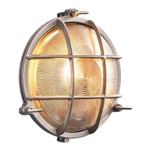 Nordlux Polperro Wandlamp Buiten | Ø19,5cm | E27 | IP64 | Nikkel | Sea Nordlux Polperro Wandlamp Buiten | Ø19,5cm | E27 | IP64 | Nikkel | Sea