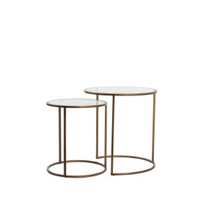 Light & Living bijzettafel Ferati – goud – Ø50cm Light & Living bijzettafel Ferati – goud – Ø50cm