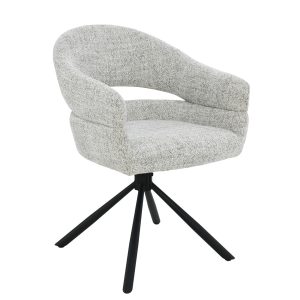 Livingfurn eetkamerstoel Linn – beige – set van 2 – 62x58x85 Livingfurn eetkamerstoel Linn – beige – set van 2 – 62x58x85