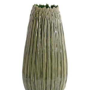 Light & Living vaas KOPRA – Ø24.5x52cm – groen Light & Living vaas KOPRA – Ø24.5x52cm – groen