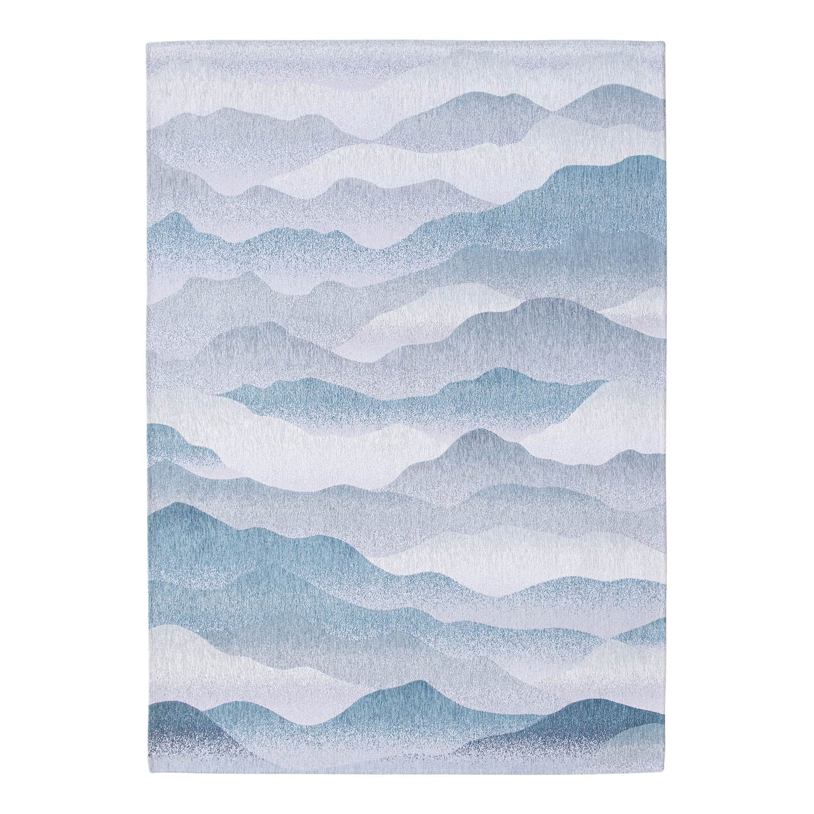 Louis De Poortere vloerkleed Winter - blauw - 170x240cm