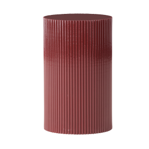 Nest living Asa Houten Bijzettafel Bordeaux Rood – Ø 31 cm Nest living Asa Houten Bijzettafel Bordeaux Rood – Ø 31 cm