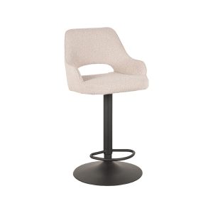 LABEL51 Barkruk Fer – Naturel Bouclé – Zithoogte 60–80cm LABEL51 Barkruk Fer – Naturel Bouclé – Zithoogte 60–80cm