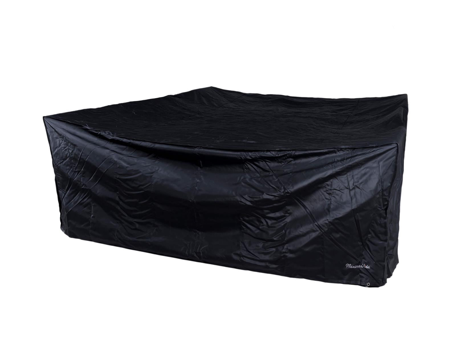 MaximaVida tuinmeubel beschermhoes London 130 x 130 x 90 cm zwart- zwa