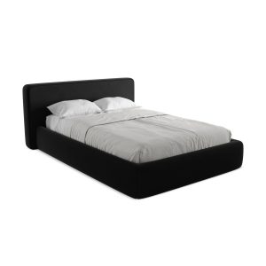 LaMiaSofa Bed met opbergruimte Firenze – velours – zwart – 180x225x82 LaMiaSofa Bed met opbergruimte Firenze – velours – zwart – 180x225x82