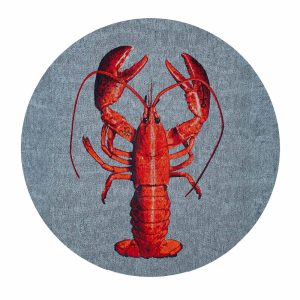 Louis De Poortere vloerkleed Steam Red – grijs – 240x240cm Louis De Poortere vloerkleed Steam Red – grijs – 240x240cm