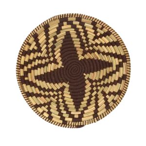 NOA MAY Schaal Fatoum – naturel/bruin – palm – Ø 40 cm x H 5 cm – Marr NOA MAY Schaal Fatoum – naturel/bruin – palm – Ø 40 cm x H 5 cm – Marr