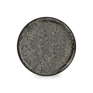 Ona – Plat bord 27cm zwart Gravel – Set van 6 Ona – Plat bord 27cm zwart Gravel – Set van 6