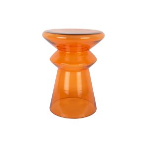 Leitmotiv bijzettafel Amarre – oranje – 32x32x45cm