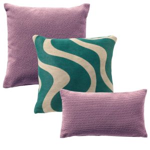 KUSSENSET – 3-delig – Purple Wave – 45×45 cm, 30×50 cm – inclusief bin KUSSENSET – 3-delig – Purple Wave – 45×45 cm, 30×50 cm – inclusief bin
