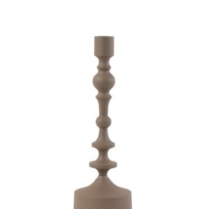 Light & Living kandelaar SHEVA – Ø10x34cm – bruin Light & Living kandelaar SHEVA – Ø10x34cm – bruin