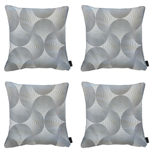 Madison sierkussen Napels – grijs – 50x50x10cm – set van 4 Madison sierkussen Napels – grijs – 50x50x10cm – set van 4