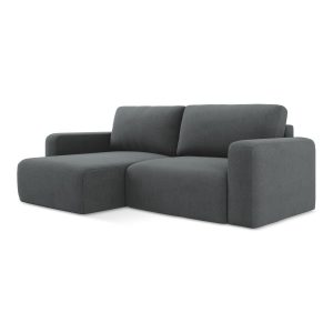 LaMiaSofa hoekbank links Ostia – textuurstof – grijs – 244x149x79 LaMiaSofa hoekbank links Ostia – textuurstof – grijs – 244x149x79