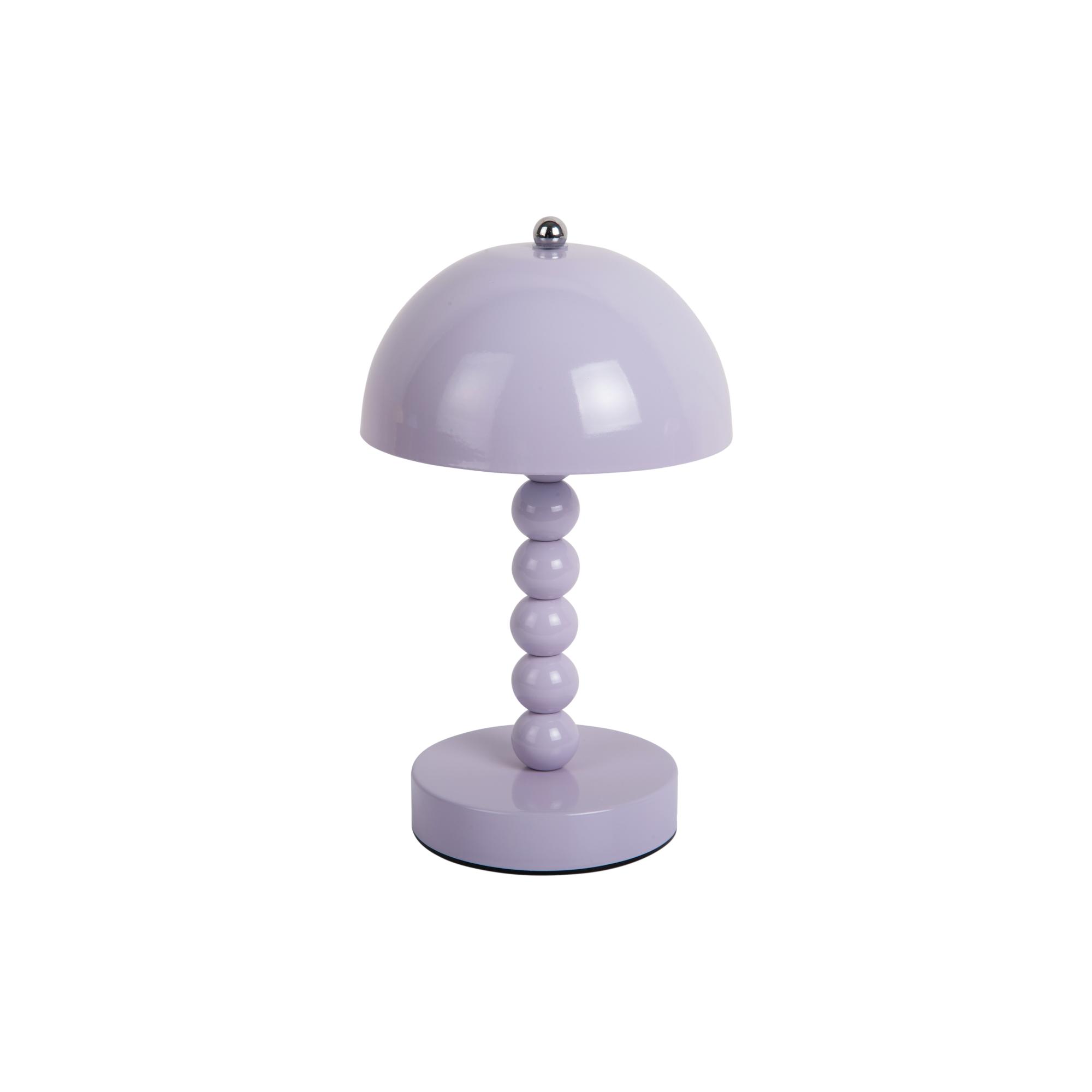 Leitmotiv tafellamp Bubbles LED - paars - 16x16x27.5cm - Paddenstoella
