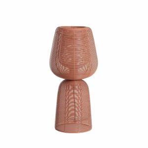 Light & Living tafellamp ABOSO – rood – Ø24cm Light & Living tafellamp ABOSO – rood – Ø24cm