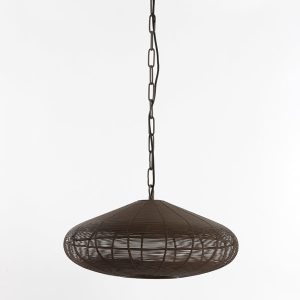 Light & Living hanglamp BAHOTO – bruin – Ø60x23cm Light & Living hanglamp BAHOTO – bruin – Ø60x23cm