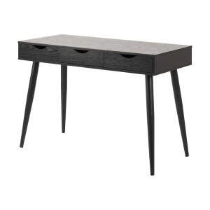Lisomme Keet houten bureau zwart – met 3 lades – 110 x 50 cm Lisomme Keet houten bureau zwart – met 3 lades – 110 x 50 cm