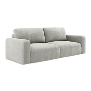 LaMiaSofa 3-zits slaapbank Ostia – chenille stof – lichtgrijs – 244×10 LaMiaSofa 3-zits slaapbank Ostia – chenille stof – lichtgrijs – 244×10