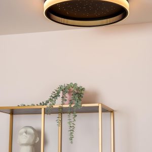 Lucide plafonnière ESTREJA – Geïntegreerde LED – Zwart Lucide plafonnière ESTREJA – Geïntegreerde LED – Zwart