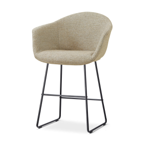 Nolon Nino-Otis Barkruk Taupe Melange – Zwart Onderstel – 65 Cm Nolon Nino-Otis Barkruk Taupe Melange – Zwart Onderstel – 65 Cm