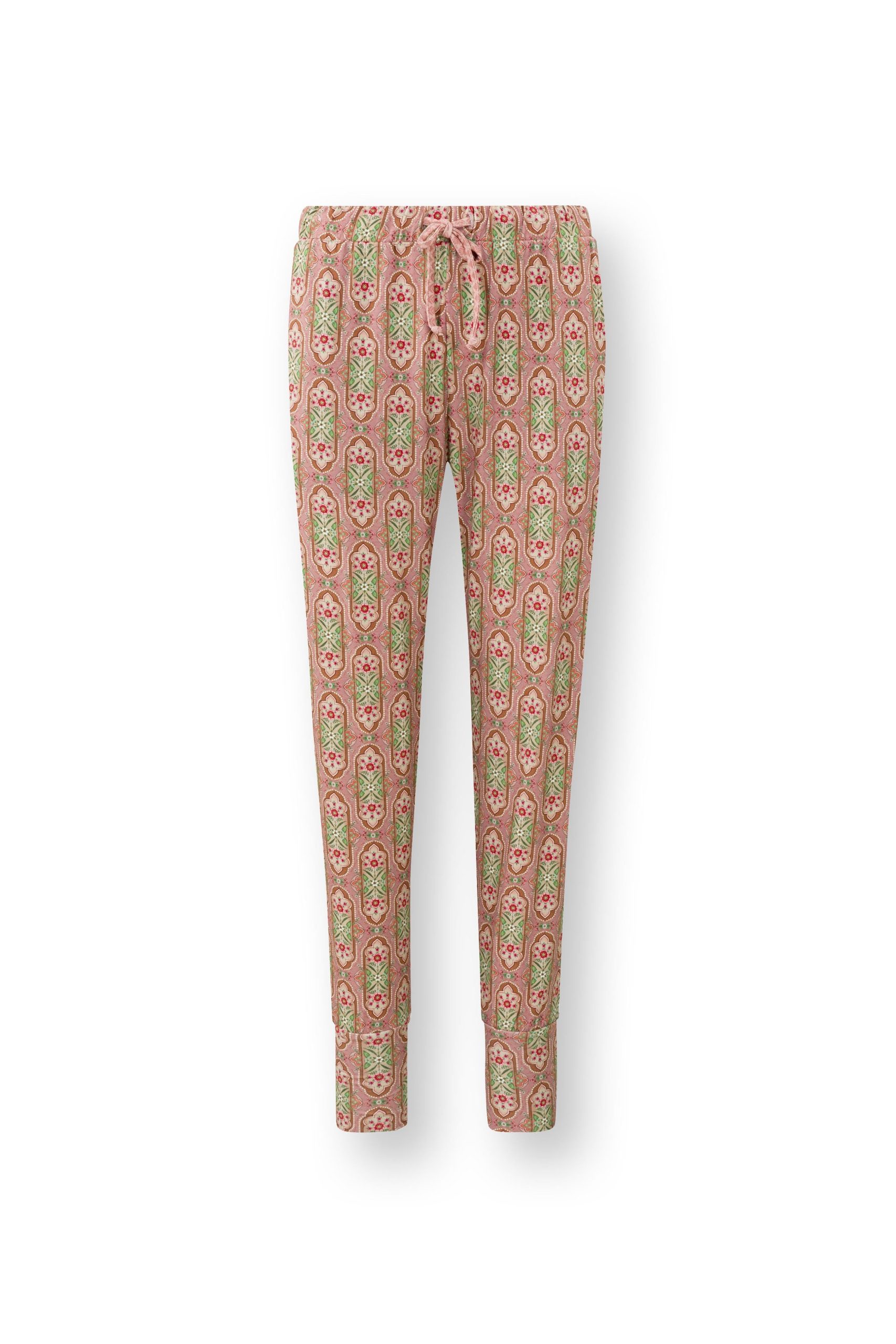 Pip Studio - Bobien Pyjama Broek Dames - Jabali - Roze - XS
