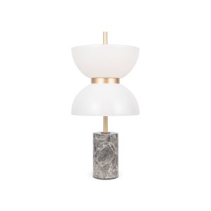 Maytoni – Tafellamp Kyoto – Goud en grijs – Ø22 Maytoni – Tafellamp Kyoto – Goud en grijs – Ø22