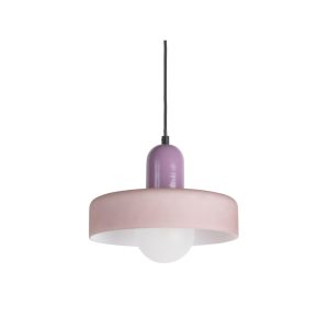 Leitmotiv hanglamp Opaco Grato – paars – Ø25cm Leitmotiv hanglamp Opaco Grato – paars – Ø25cm