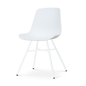Nolon Noa-Pip Kunststof Tuinstoel Wit – Wit Onderstel Nolon Noa-Pip Kunststof Tuinstoel Wit – Wit Onderstel