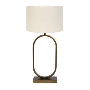 Light & Living tafellamp Jamiri/Livigno – ant. brons, eiwit – 30x30x67 Light & Living tafellamp Jamiri/Livigno – ant. brons, eiwit – 30x30x67