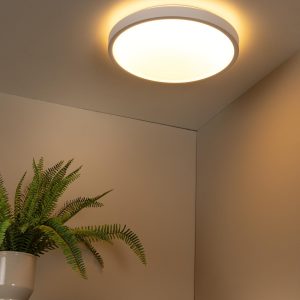 Lucide plafonnière badkamer DASHER – 1xGeïntegreerde LED – Wit Lucide plafonnière badkamer DASHER – 1xGeïntegreerde LED – Wit