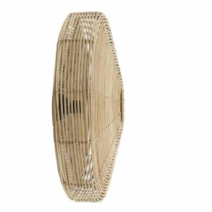 Light & Living wandlamp Mataka – bruin – Ø60cm Light & Living wandlamp Mataka – bruin – Ø60cm