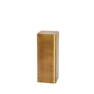 Light & Living zuil Alurio – brons – 30.5×30.5x80cm