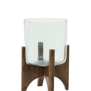 Light & Living vaas JACE – Ø22.5×33.5cm – bruin