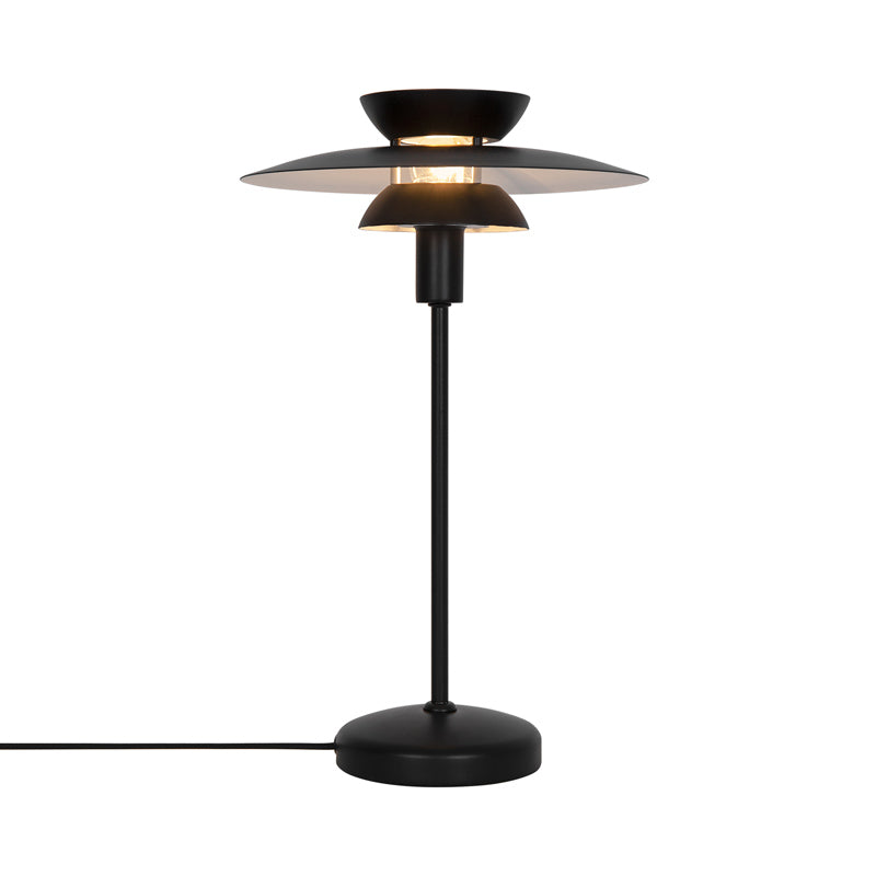 Nordlux Carmen Tafellamp - Ø26cm - E14 - Zwart