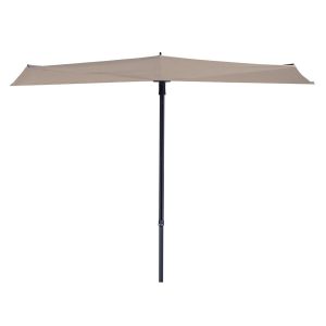 Madison stokparasol Sun Wave 270×150 cm – ecru Madison stokparasol Sun Wave 270×150 cm – ecru