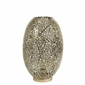 Light & Living tafellamp Sinula – goud – Ø33cm Light & Living tafellamp Sinula – goud – Ø33cm