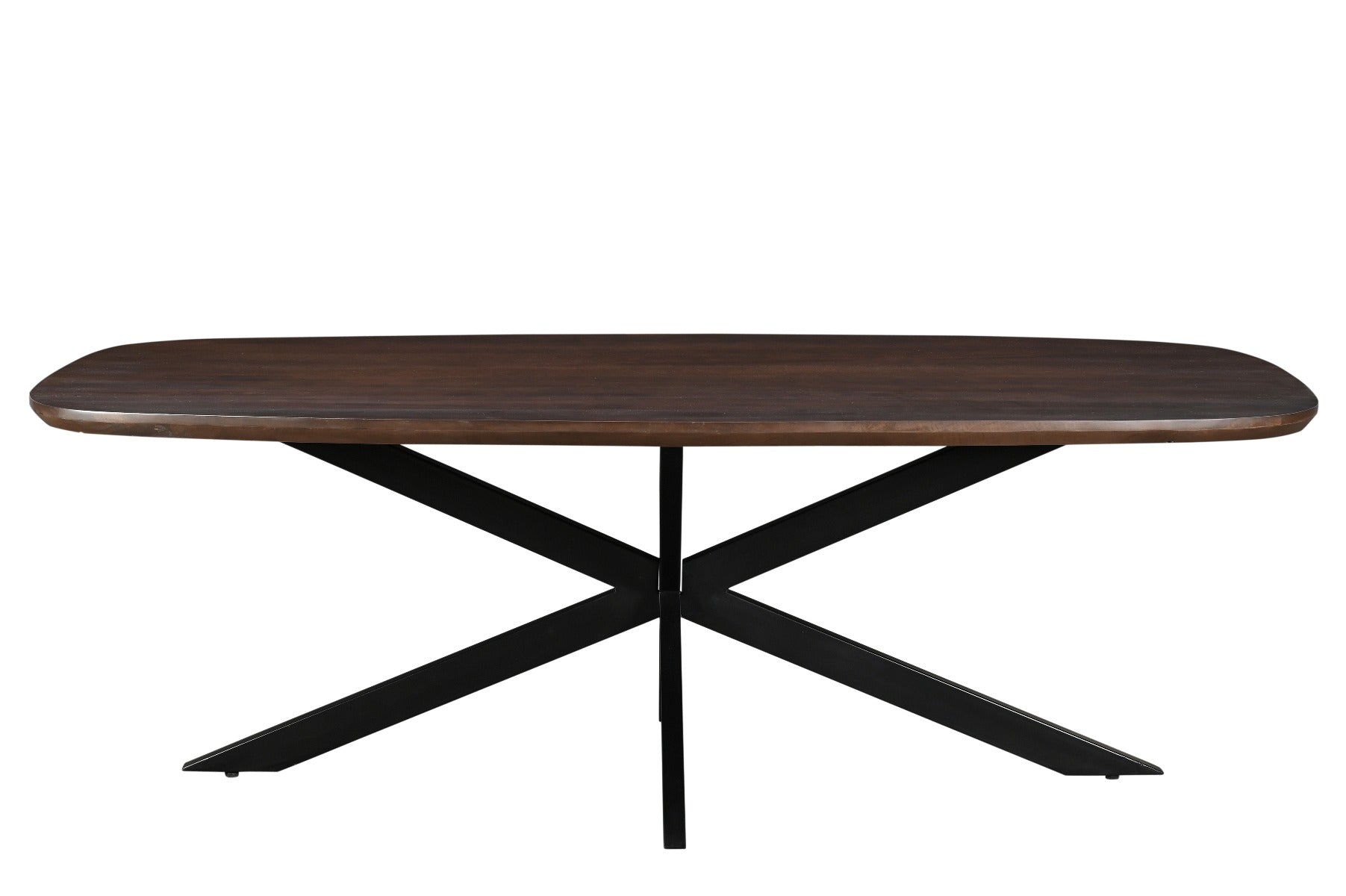 Livingfurn eetkamertafel Jesper Danish Oval - 180 cm - mangohout - bru