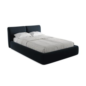 LaMiaSofa Bed met opbergruimte Milano – velours – koningsblauw – 160×2 LaMiaSofa Bed met opbergruimte Milano – velours – koningsblauw – 160×2