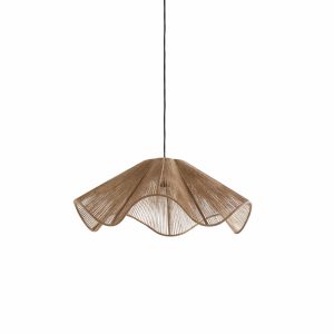 Light & Living hanglamp Fodara – bruin – Ø60cm Light & Living hanglamp Fodara – bruin – Ø60cm