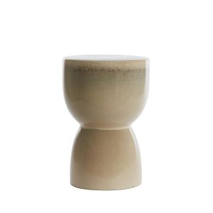 Light & Living bijzettafel Finca – wit – Ø28.5cm Light & Living bijzettafel Finca – wit – Ø28.5cm