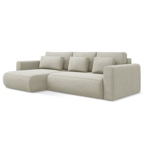 LaMiaSofa hoekbank links Perugia – textuurstof – lichtbeige – 278x149x LaMiaSofa hoekbank links Perugia – textuurstof – lichtbeige – 278x149x