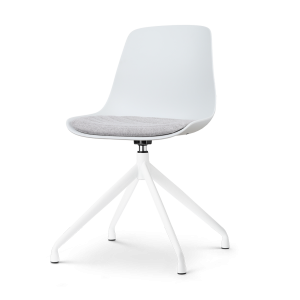 Nolon Nola-Liv Eetkamerstoel Wit – Lichtgrijs – Draaibaar – Wit Nolon Nola-Liv Eetkamerstoel Wit – Lichtgrijs – Draaibaar – Wit