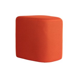 Leitmotiv poef Retro Mesh – oranje – 36x36x36cm Leitmotiv poef Retro Mesh – oranje – 36x36x36cm