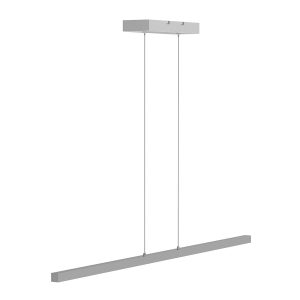 Mexlite hanglamp Danske – 1 lichts – 140x 125 cm – mat chroom Mexlite hanglamp Danske – 1 lichts – 140x 125 cm – mat chroom