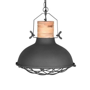 LABEL51 Hanglamp Grid – Grijs Metaal – 52x52x48cm LABEL51 Hanglamp Grid – Grijs Metaal – 52x52x48cm