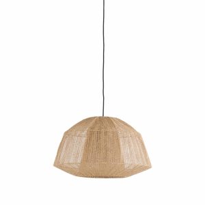 Light & Living hanglamp Macul – bruin – Ø50cm Light & Living hanglamp Macul – bruin – Ø50cm