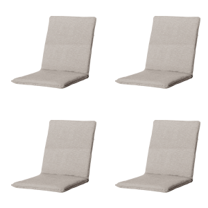 Madison stapelstoelkussen Panama – beige – 97x49x5cm – set van 4 Madison stapelstoelkussen Panama – beige – 97x49x5cm – set van 4