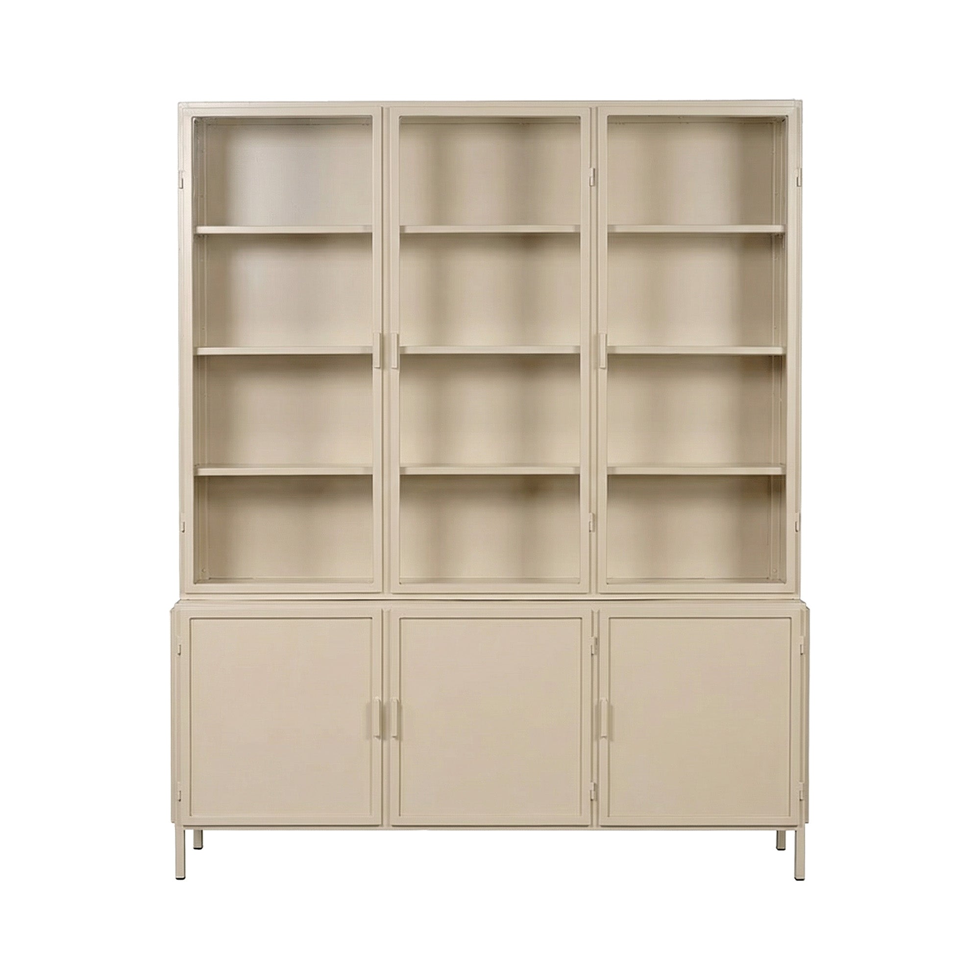 New routz buffetkast Garland 6-deurs zand