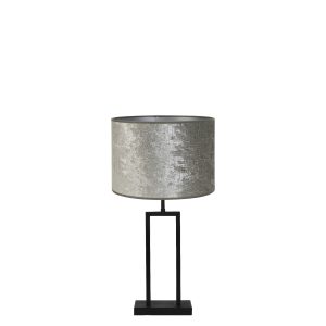 Light & Living tafellamp Shiva/Chelsea – zwart, zilver – 30x30x62cm Light & Living tafellamp Shiva/Chelsea – zwart, zilver – 30x30x62cm