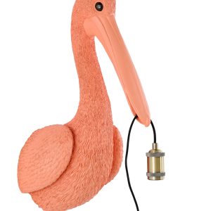 Light & Living wandlamp PELICAN – rood – 33x28x63cm Light & Living wandlamp PELICAN – rood – 33x28x63cm